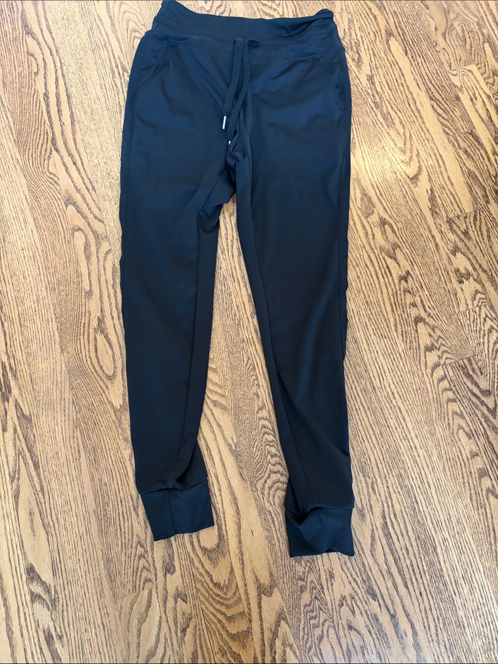HALARA Men's Black Jogger Sweatpants - Slim Fit Cuffed Hem